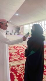 "صدى الإعلامي" يوثق إستقبال الحجاج بالقدية بروح تطوعية مشرّفة